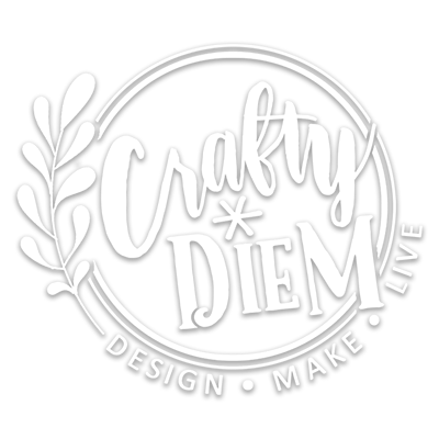 crafty diem - design. make. live logo