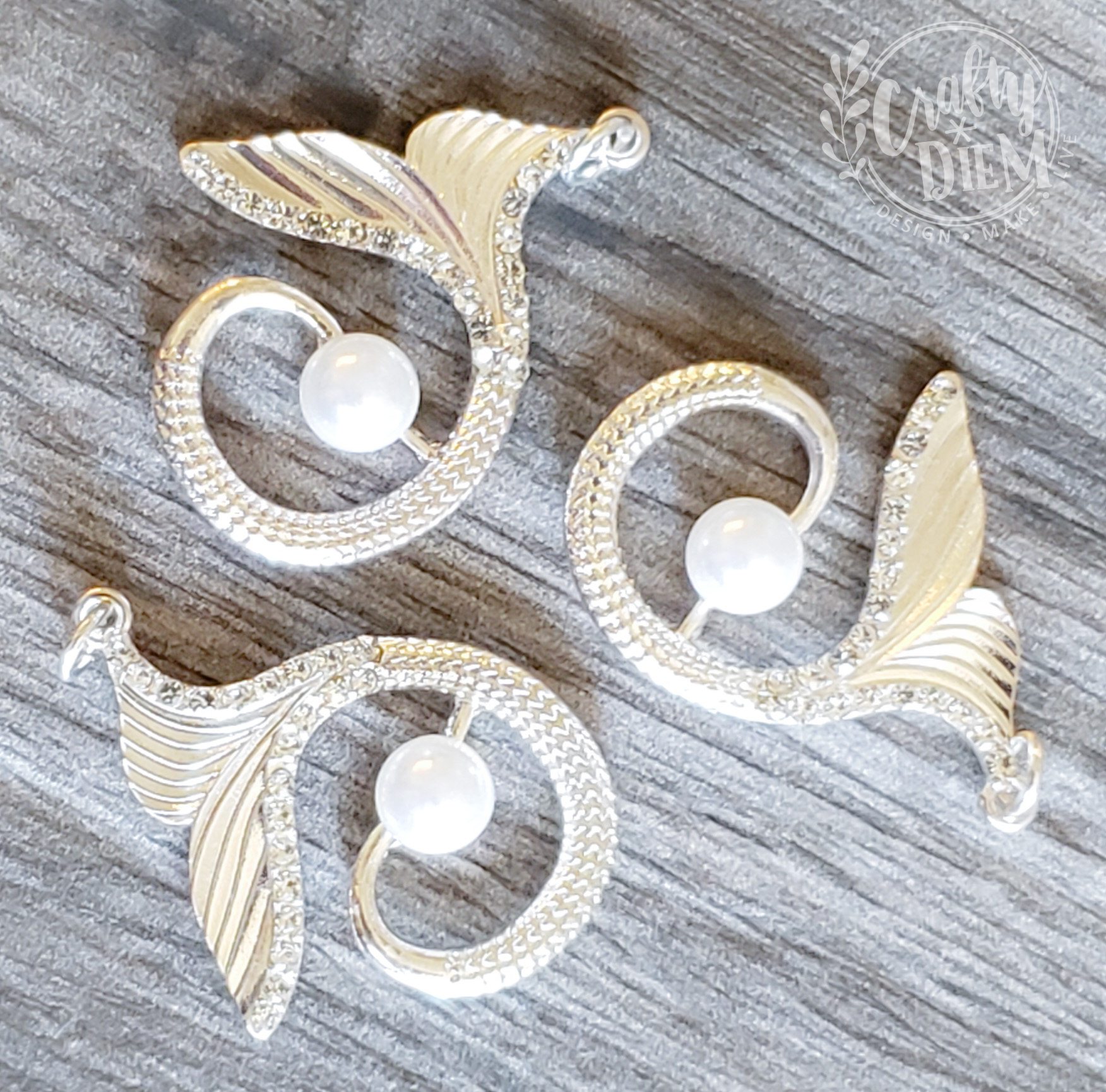 Silver Fish Tail Charm