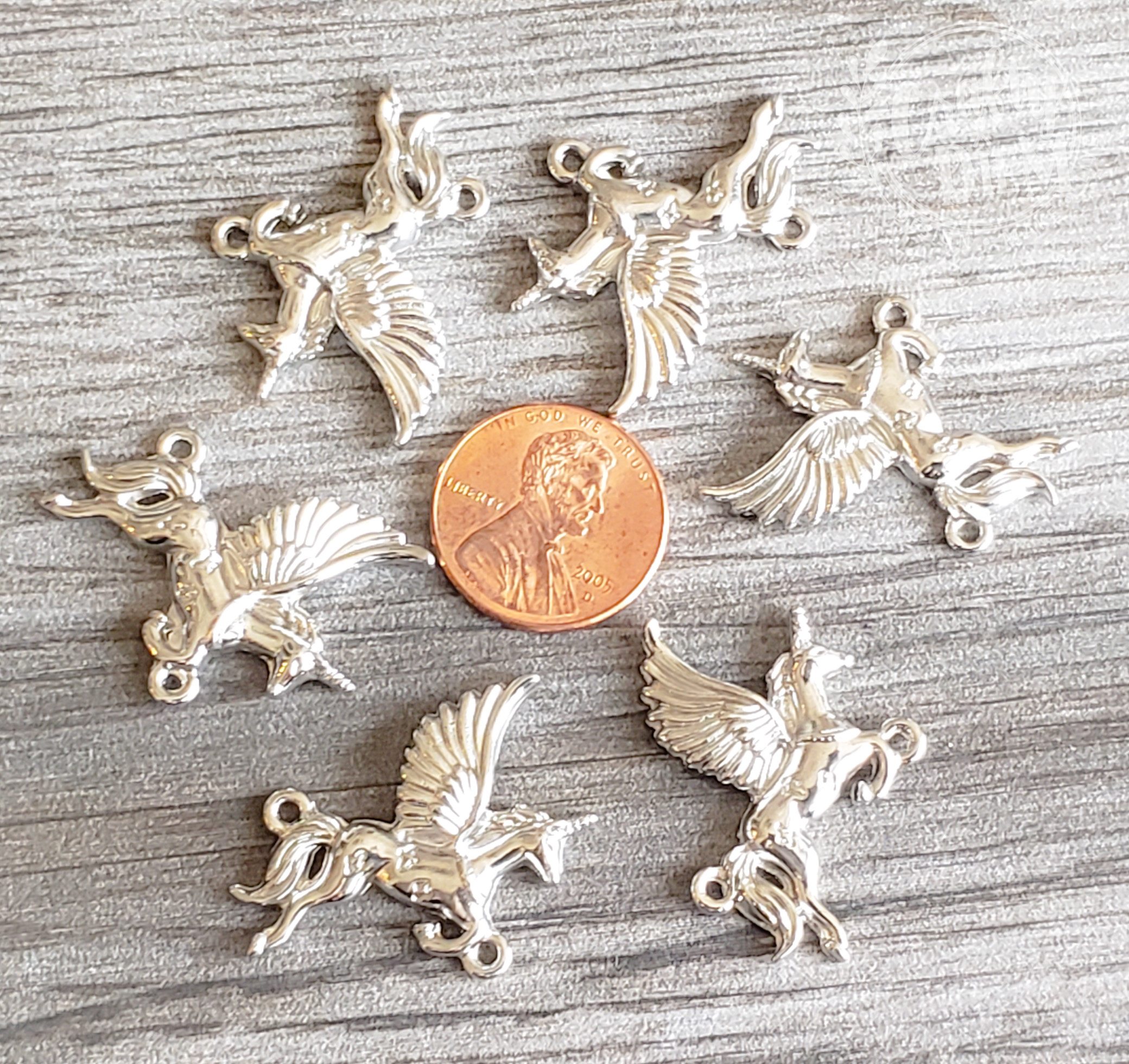 Pegasus Unicorn Charms