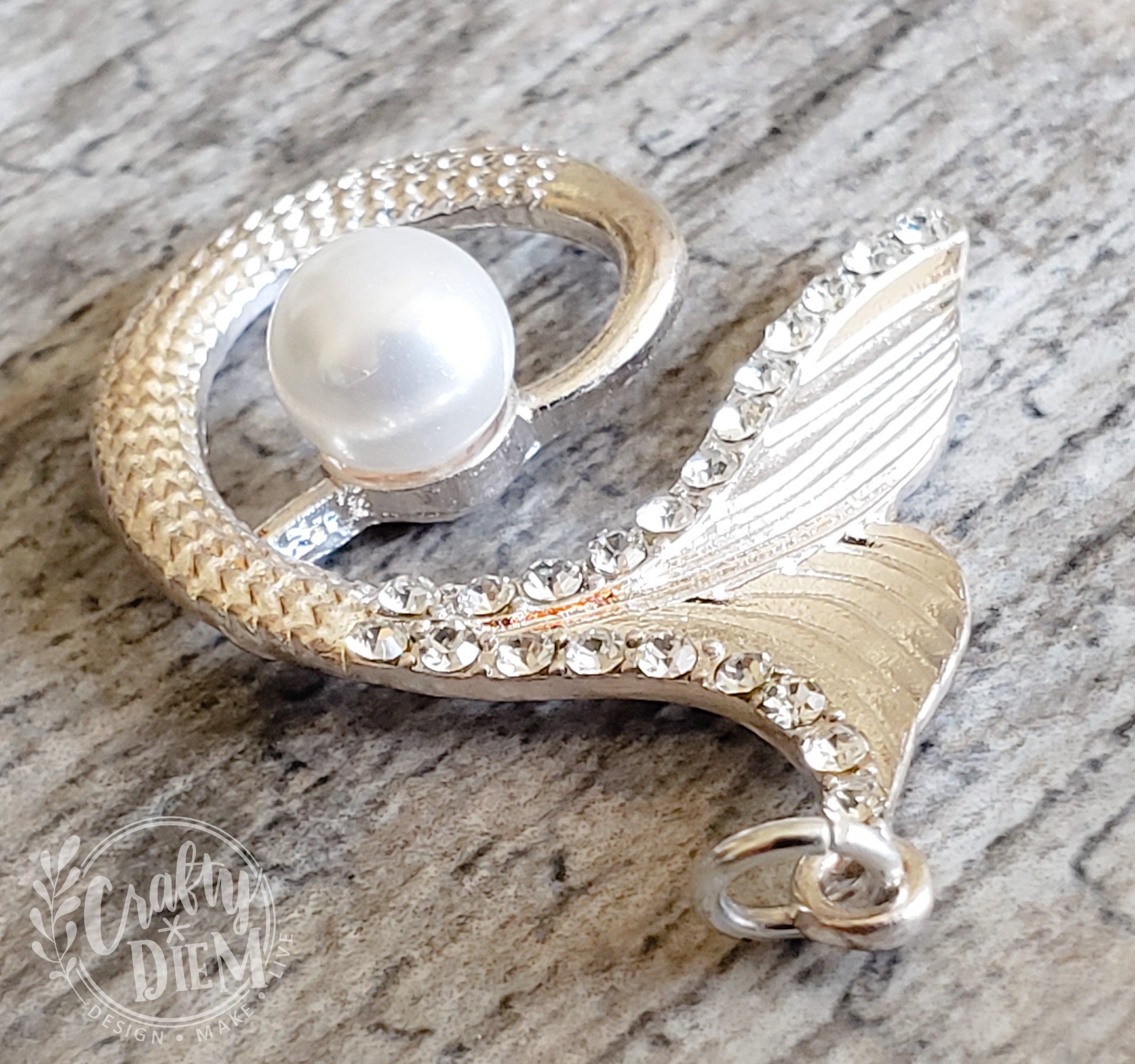 Silver Fish Tail Charm
